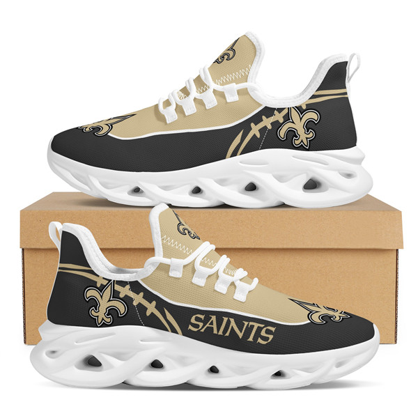 Men's New Orleans Saints Flex Control Sneakers 004